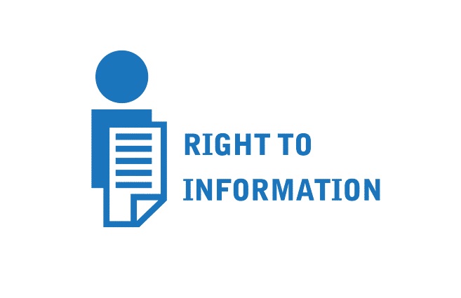 Banner of Right to Information Act & Open Government Data
