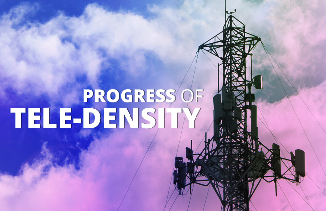 Banner of Progress of Tele-density