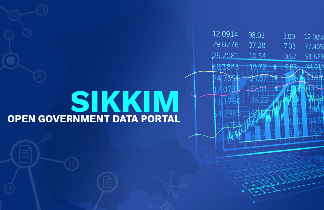 Banner of Launch of Sikkim Open Government Data Portal