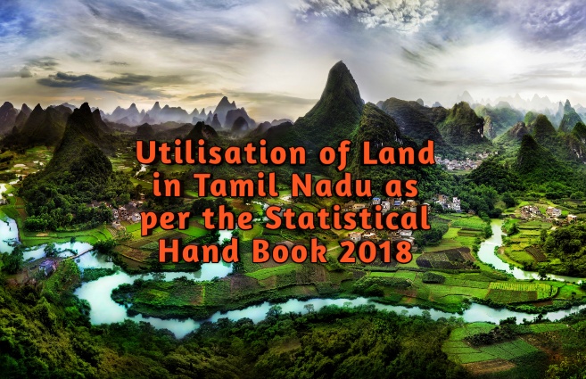 Banner of Utilisation of Land in Tamil Nadu 2018