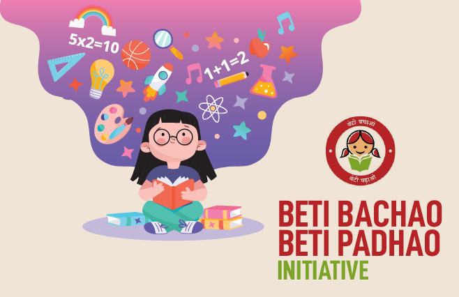 Banner of Insight into Beti Bachao Beti Padhao Initiative
