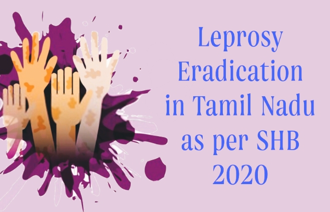 Banner of Leprosy Eradication in Tamil Nadu 2020