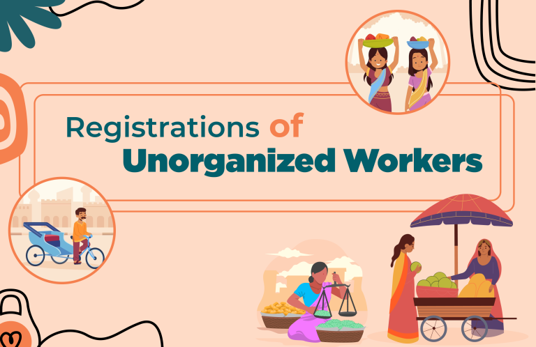 Banner of Registrations of Unorganised Workers till 23-02-2023