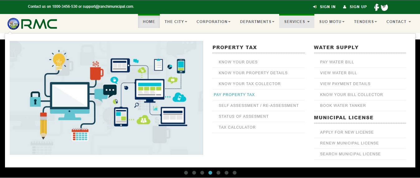 Banner of Ranchi: Maximizing Property Tax Collection using Self Assessment Data