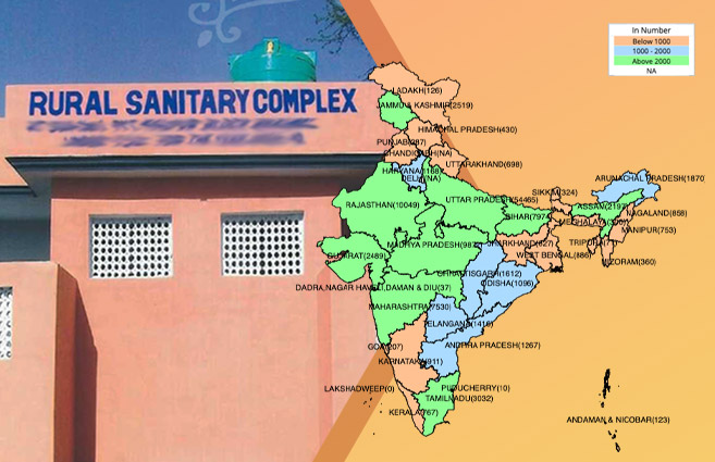 Banner of State/UT-wise Number of Community Sanitary Complexes Constructed under SBM-G during 2020-21 and 2021-22