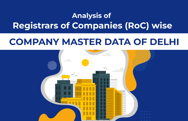 Banner of Analysis of Registrars of Companies (RoC)-wise Company Master Data of Delhi