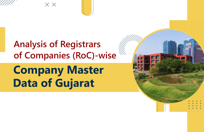 Banner of Registrars of Companies (RoC)-wise Company Master Data of Gujarat
